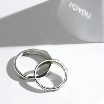 Reflection Promise Rings