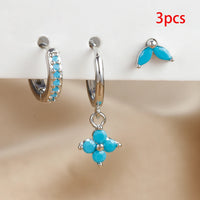 Silver-Blue-3Pcs